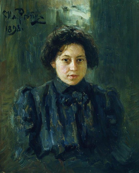 Портрет Репиной, дочери художника картина