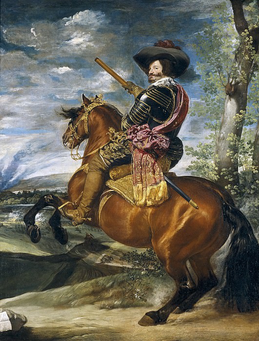 Конный портрет Гаспара де Гусмана, герцога Оливареса картина