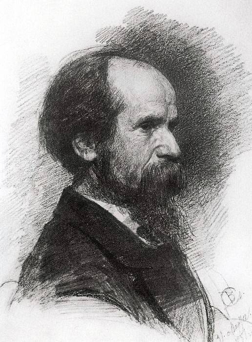 Портрет П. П. Чистякова. 1881 картина