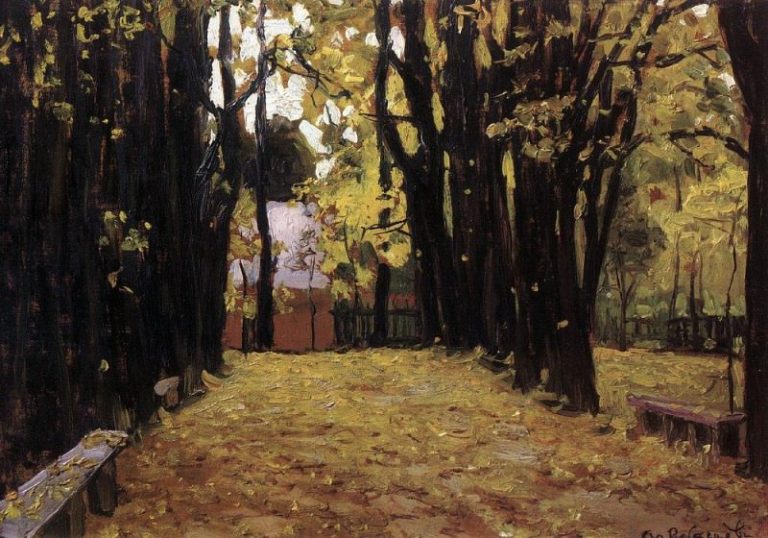 Осень. 1910-е картина