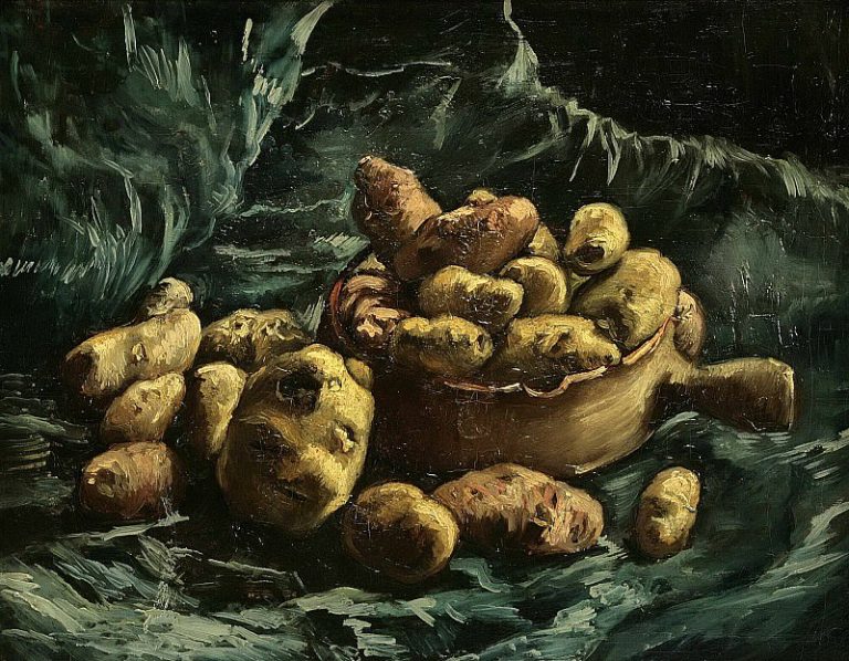 Натюрморт с картофелем картина