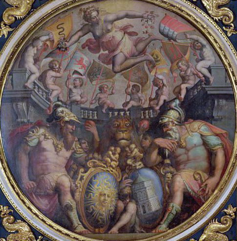 Аллегория районов Сан Джованни и Санта Мария Новелла картина