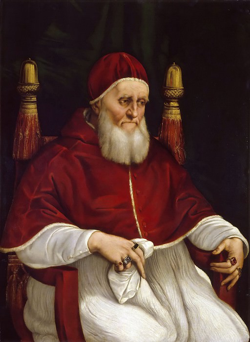 Портрет папы Юлия II картина
