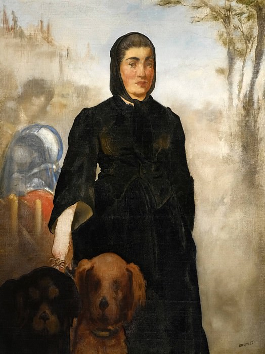 Дама с собаками картина