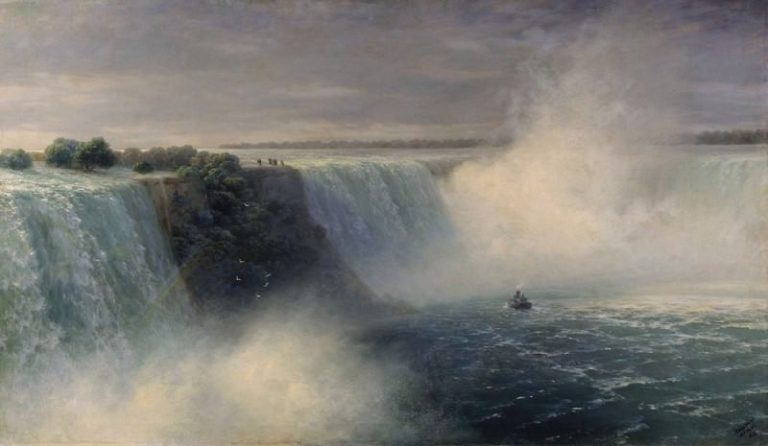 Ниагарский водопад 1892 картина