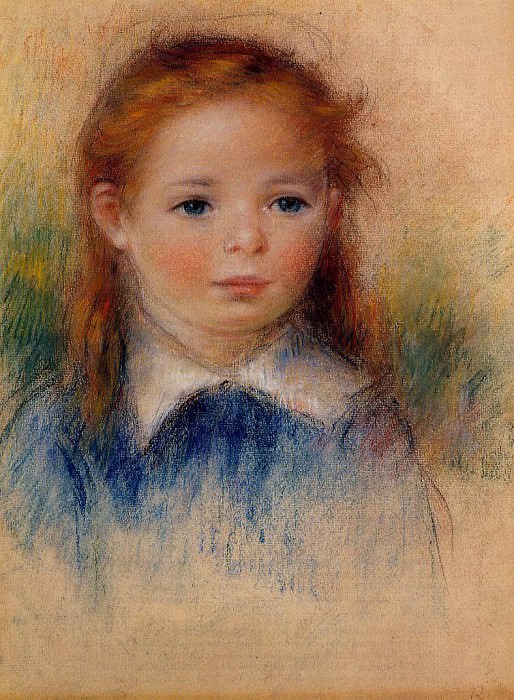 Портрет маленькой девочки картина