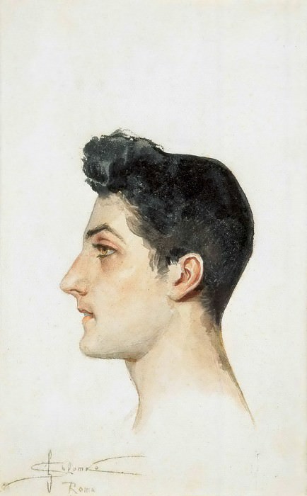 Портрет итальянского юноши картина