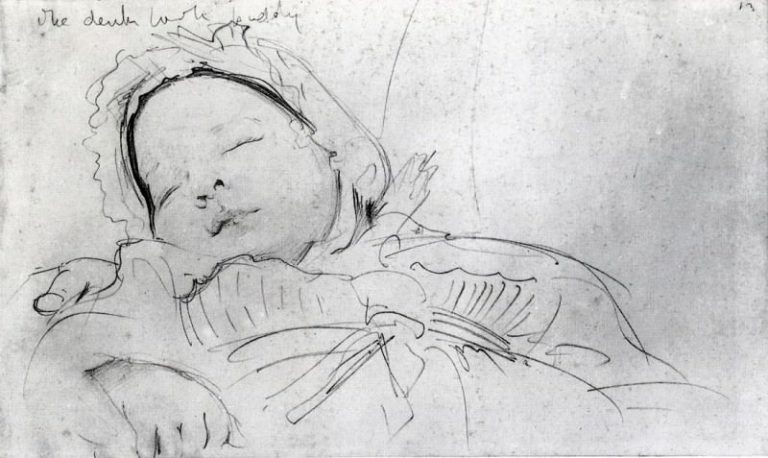 Джек Милле в младенчестве картина
