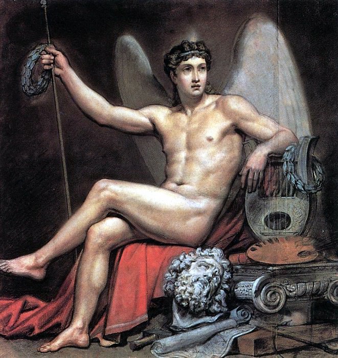 Гений искусства. 1817-1820 картина