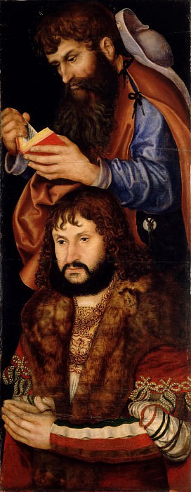 Лукас Кранах I – Алтарь Богородицы, правая створка картина