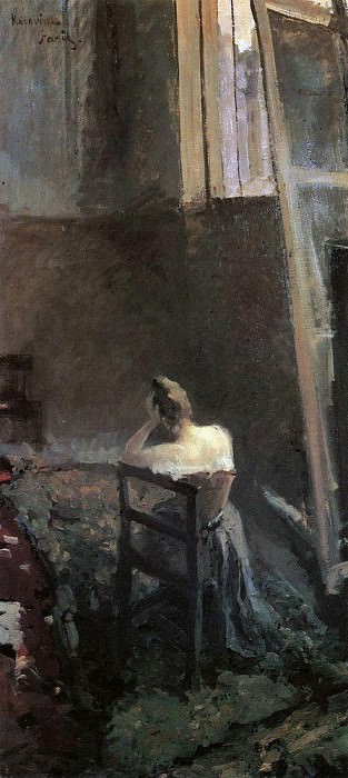 В мастерской художника. 1892-1894 картина
