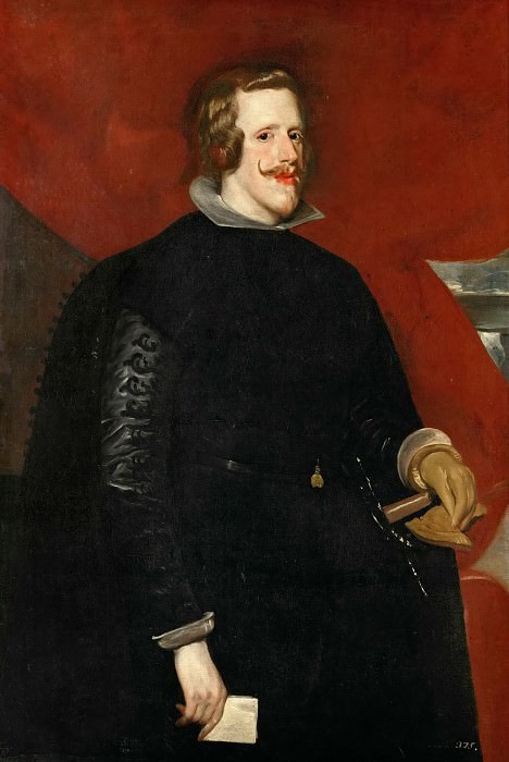 Король Испании Филипп IV картина