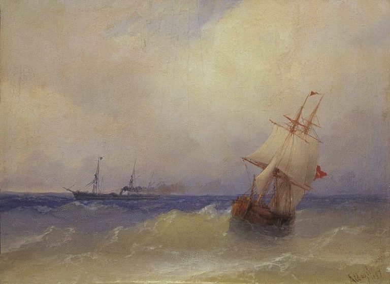 Море 1867 картина