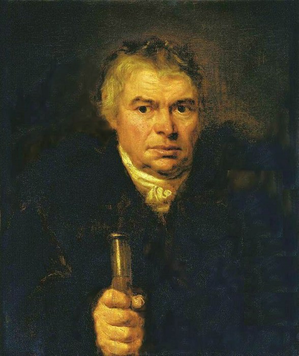 Портрет отца художника Адама Карловича Швальбе. 1804 Д. , м. 78, 2х64, 1 ГРМ картина