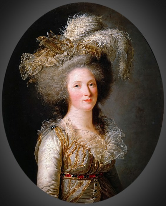 Аделаида Лабий-Гийар – Елизавета Французская, сестра Людовика XVI картина
