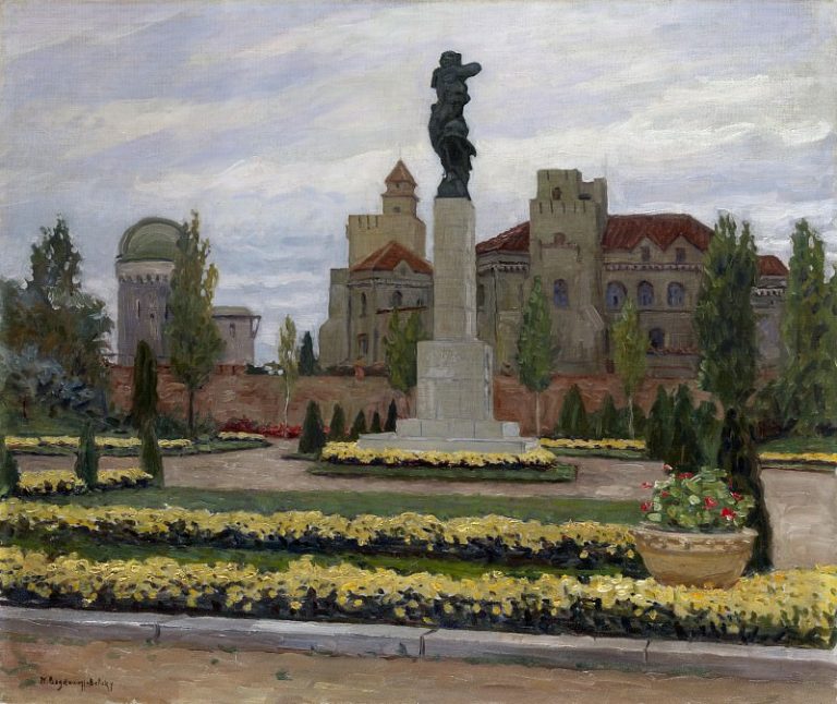Памятник Франции в Белграде картина