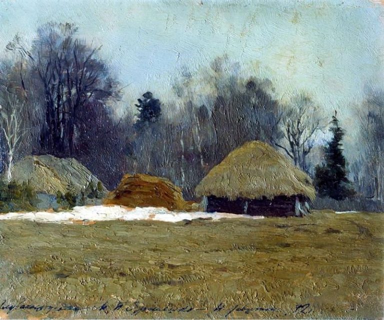 Ранняя весна. 1892 картина