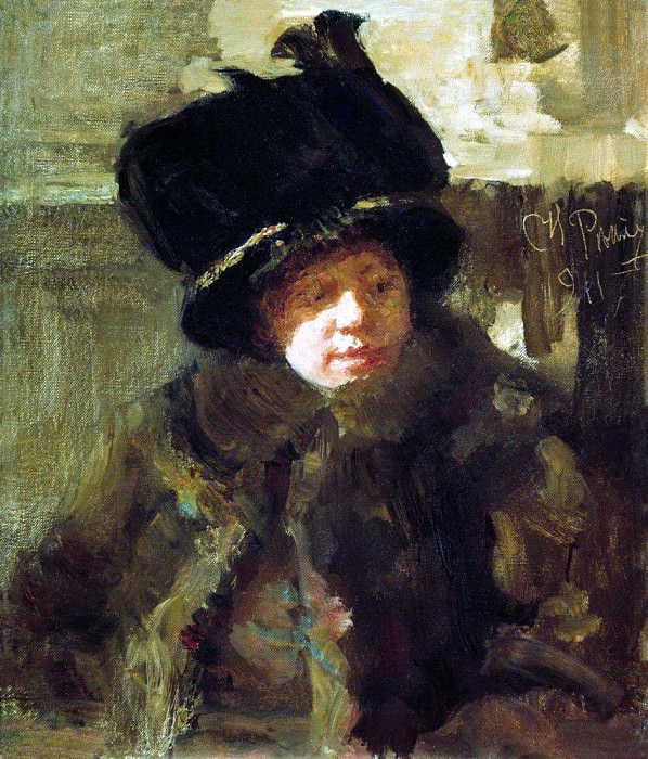 Портрет писательницы Наталии Борисовны Нордман- Северовой, жены художника картина