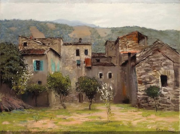 Близ Бордигеры. На севере Италии2. 1890 картина