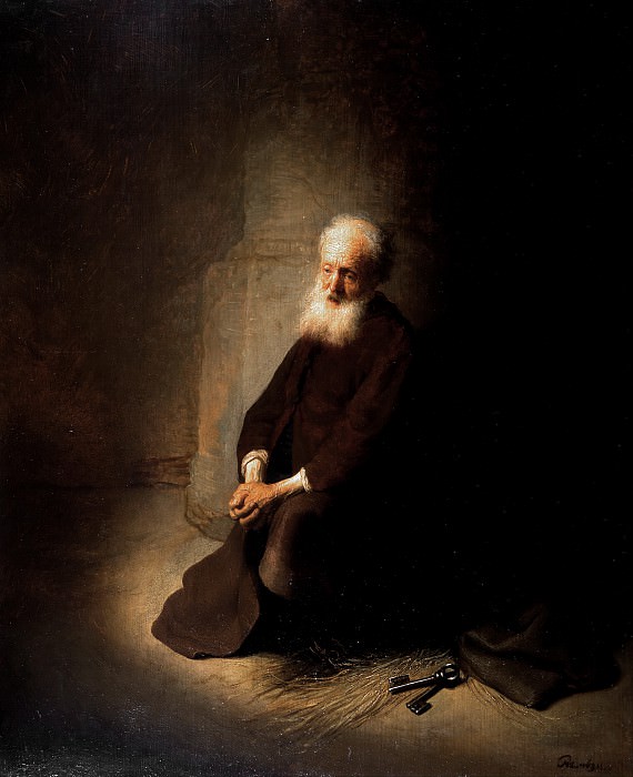 Святой Петр в тюрьме картина