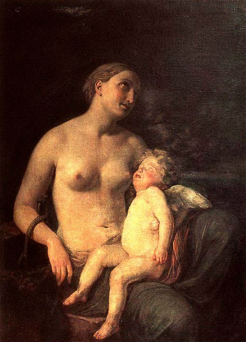 Надежда, питающая любовь. 1824 картина