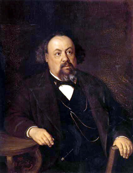 Портрет писателя А. Ф. Писемского. 1869 картина