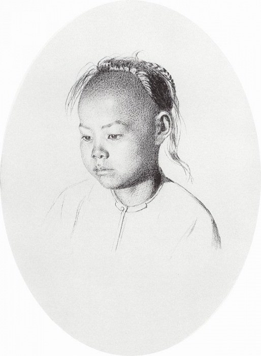Мальчик солон. 1869-1870 картина