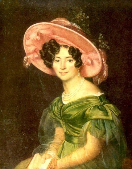 Портрет З. А. Волконской. 1829 картина