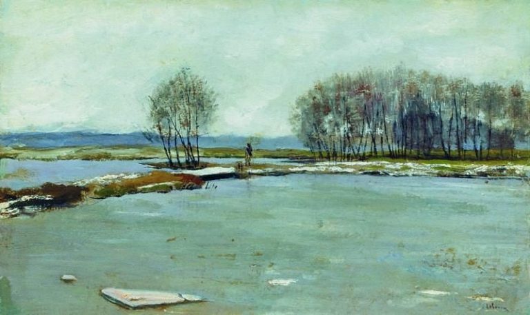 Ранняя весна. 1899 картина