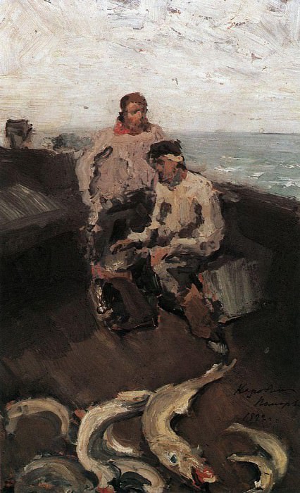 Поморы. 1894 картина
