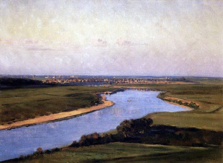 Северная Двина. 1894 картина