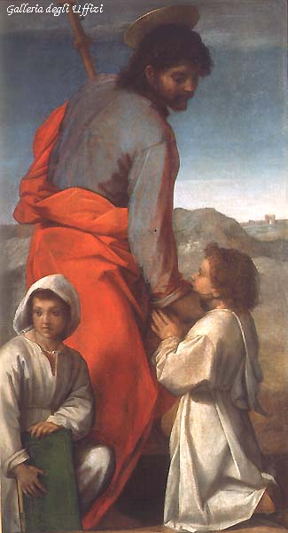 Святой Иаков с двумя детьми картина