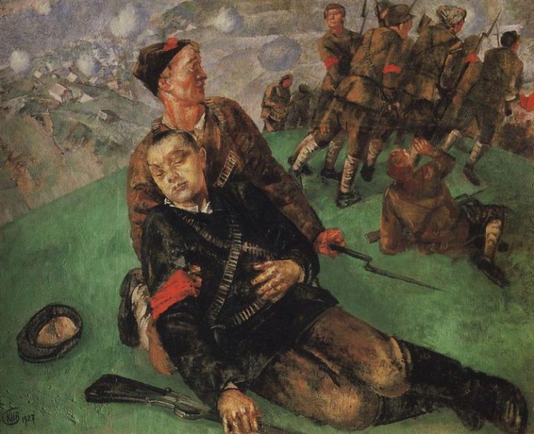 Смерть комиссара. 1927 картина