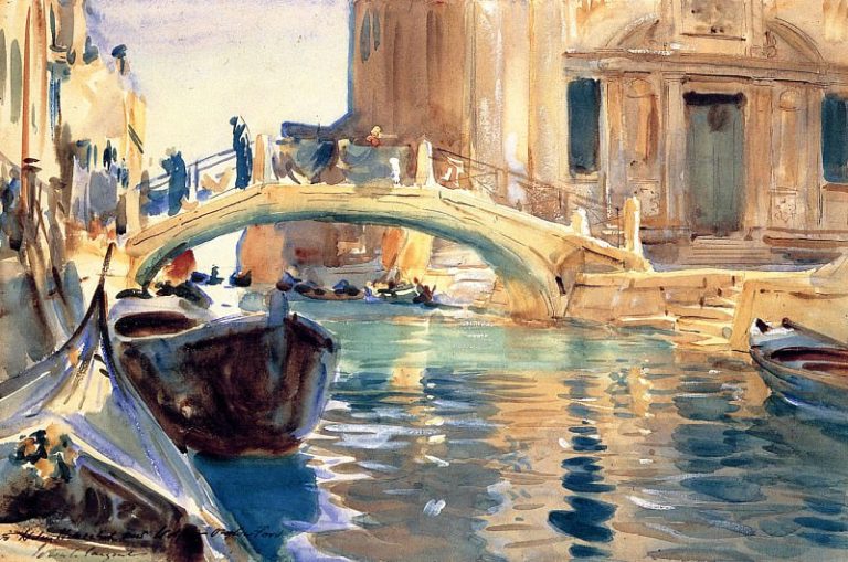 Мост Сан Джузеппе ди Кастелло, Венеция картина