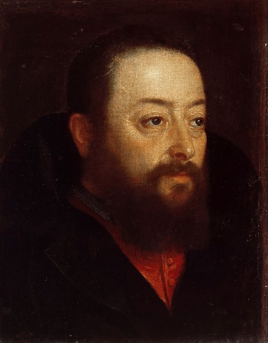 Портрет мужчины с рыжей бородой (атр.) картина