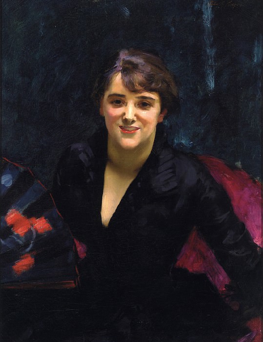 Мадам Эрразурис (Дама в чёрном) картина