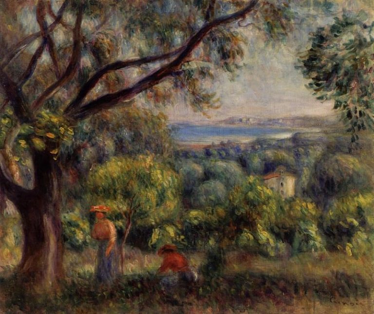 Каньский пейзаж (также известный как вид на Коллетт) картина