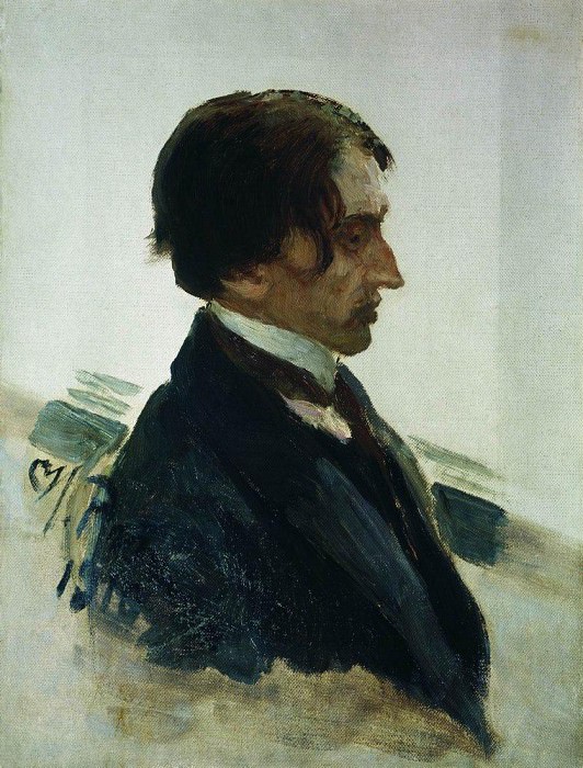 Портрет художника И. И. Бродского картина