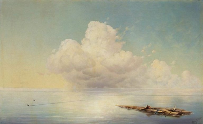 Облако над тихим морем 1877 картина