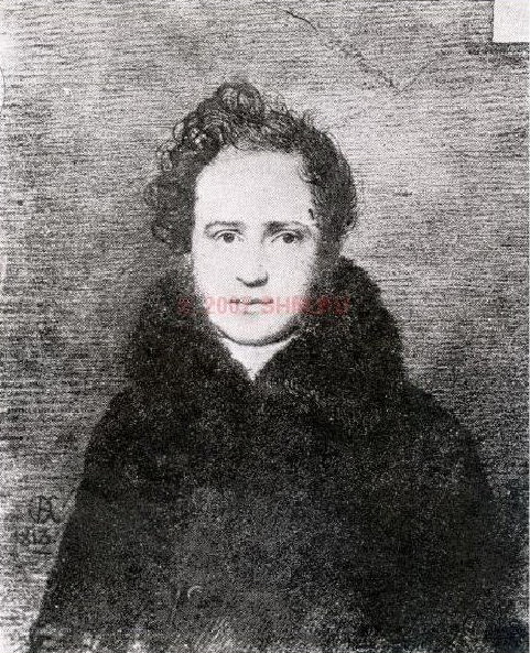 Портрет князя Г. И. Гагарина. 1813 ГИМ картина