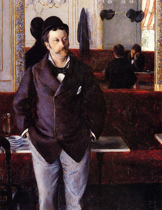 В кафе – 1880 г. (Musee des Beaux-Arts – Руан (Франция)) картина