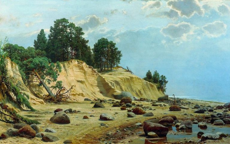 После бури. Мери-Хови 1891 картина
