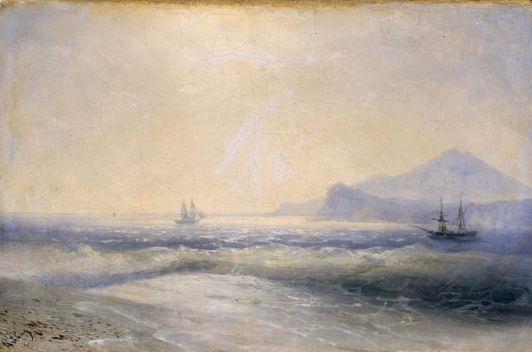 Морской вид 1892 картина
