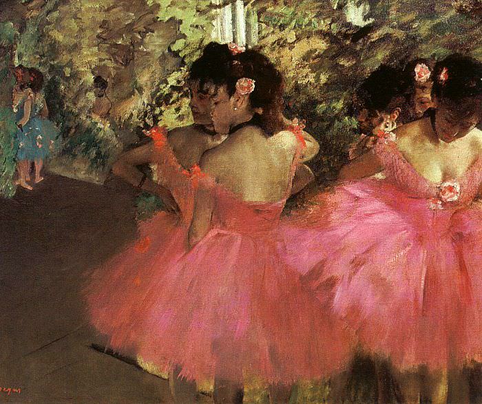Танцовщицы в розовом картина