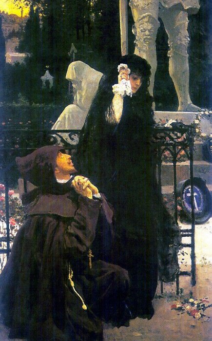 Дон Жуан и донна Анна картина