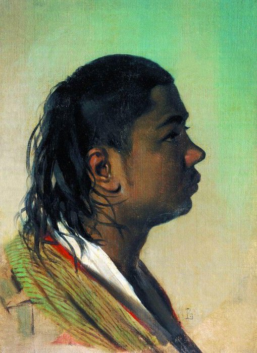 Мальчик-узбек. 1867-1868 картина