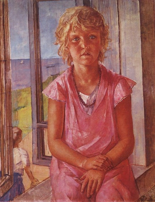 Дочь рыбака. 1936 картина