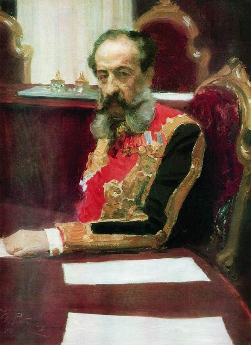 Портрет князя Михаила Сергеевича Волконского картина