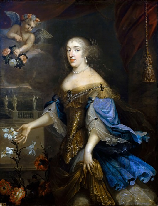 Неизвестный французский художник – Анна-Мария-Луиза Орлеанская, герцогиня Монпансье картина