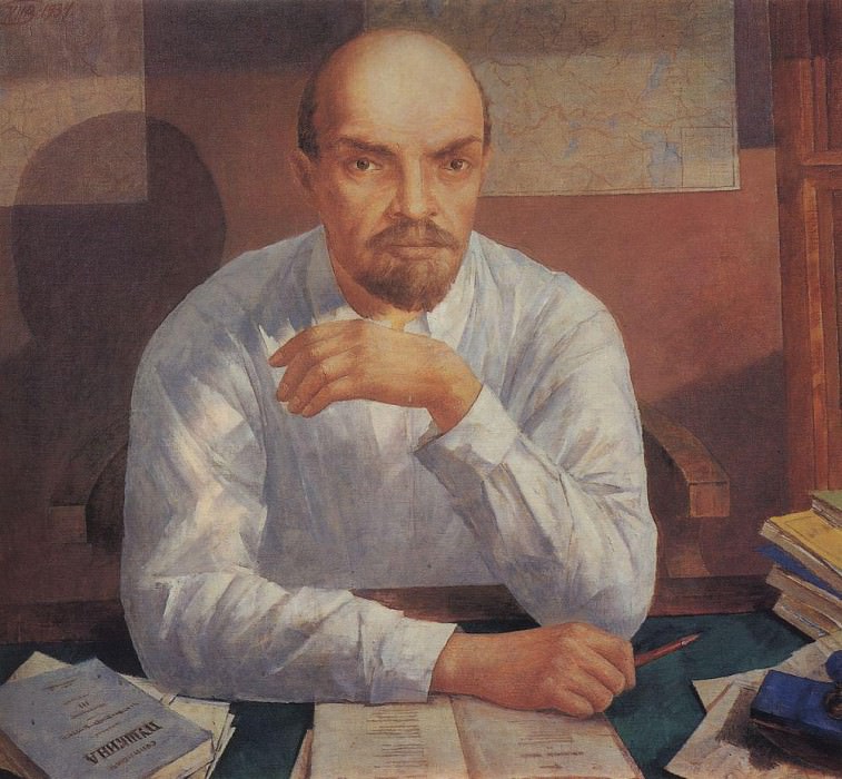 Портрет В. И. Ленина картина